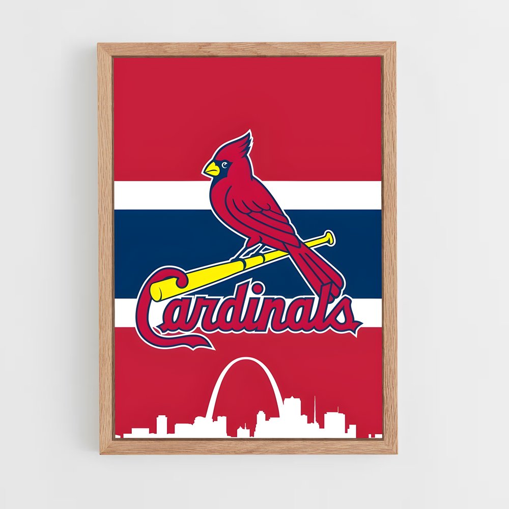 Poster Cardinal Éternel – affiche Baseball (vue 4)